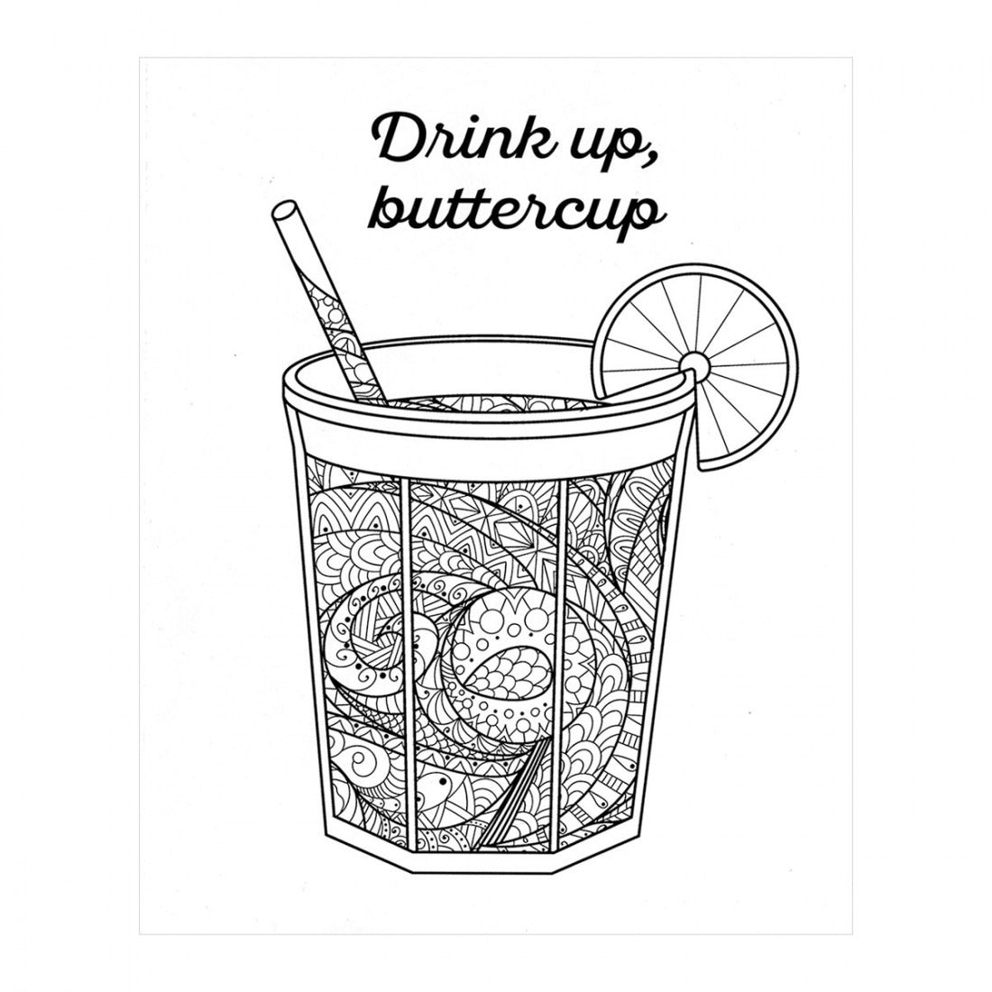Cheer the F*ck Up Coloring Book-