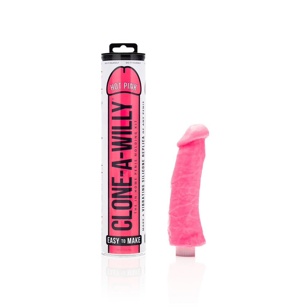 Clone-A-Willy DIY Vibrating Dildo Kit-Hot Pink-