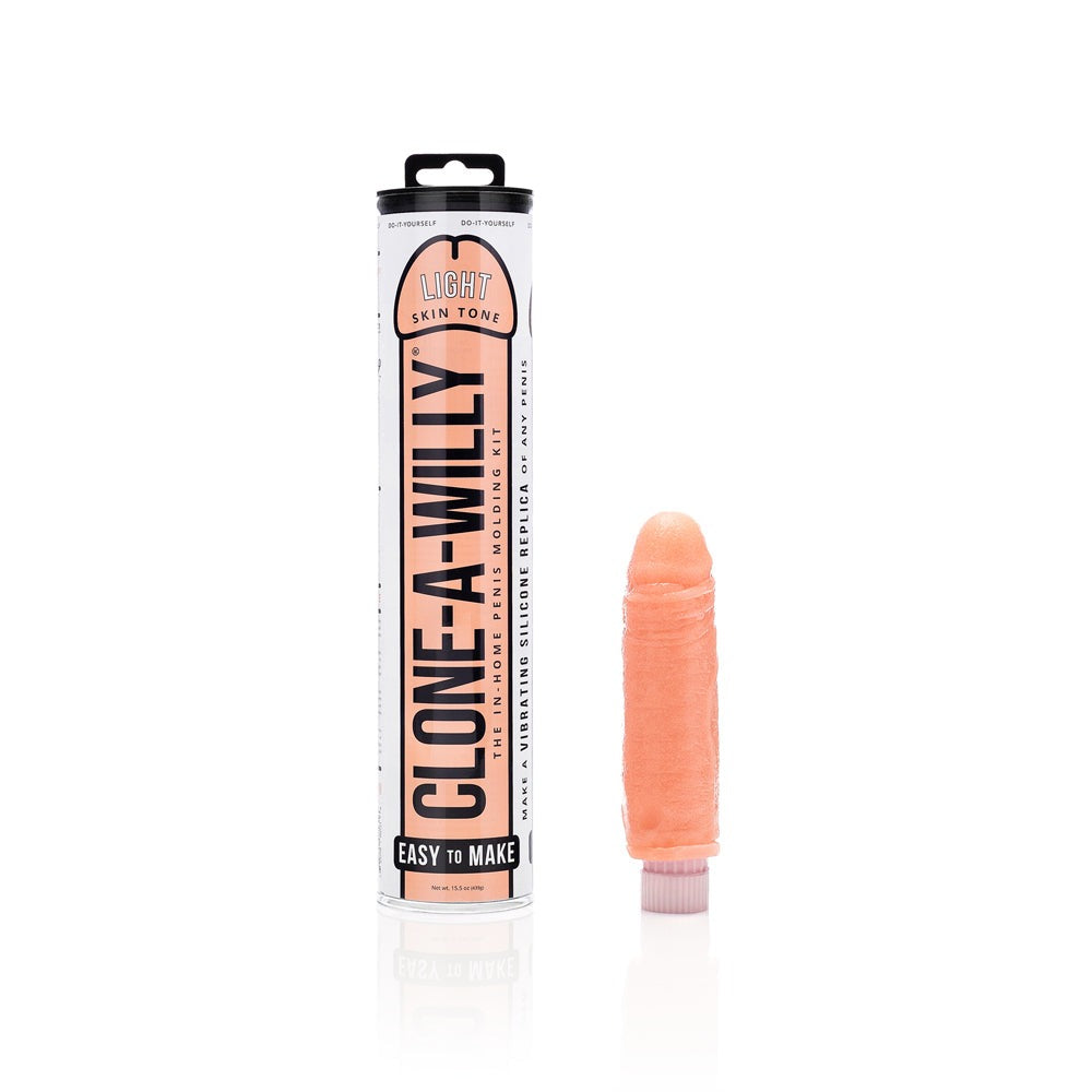 Clone-A-Willy DIY Vibrating Dildo Kit Skin Tone-Light Skin Tone-