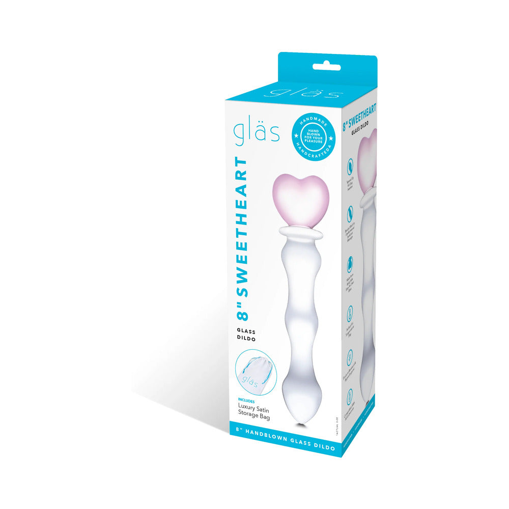 Glas8in.GlassDildowithHeartHandlebox