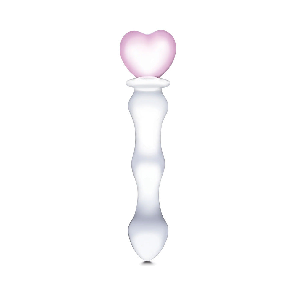 Glas8in.GlassDildowithHeartHandle