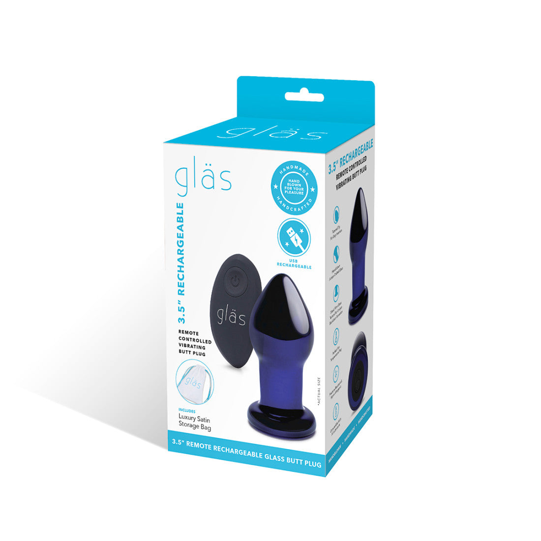 GLAS Butt Plug-