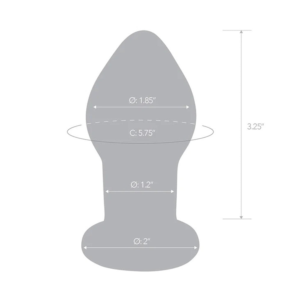 GLAS Butt Plug-