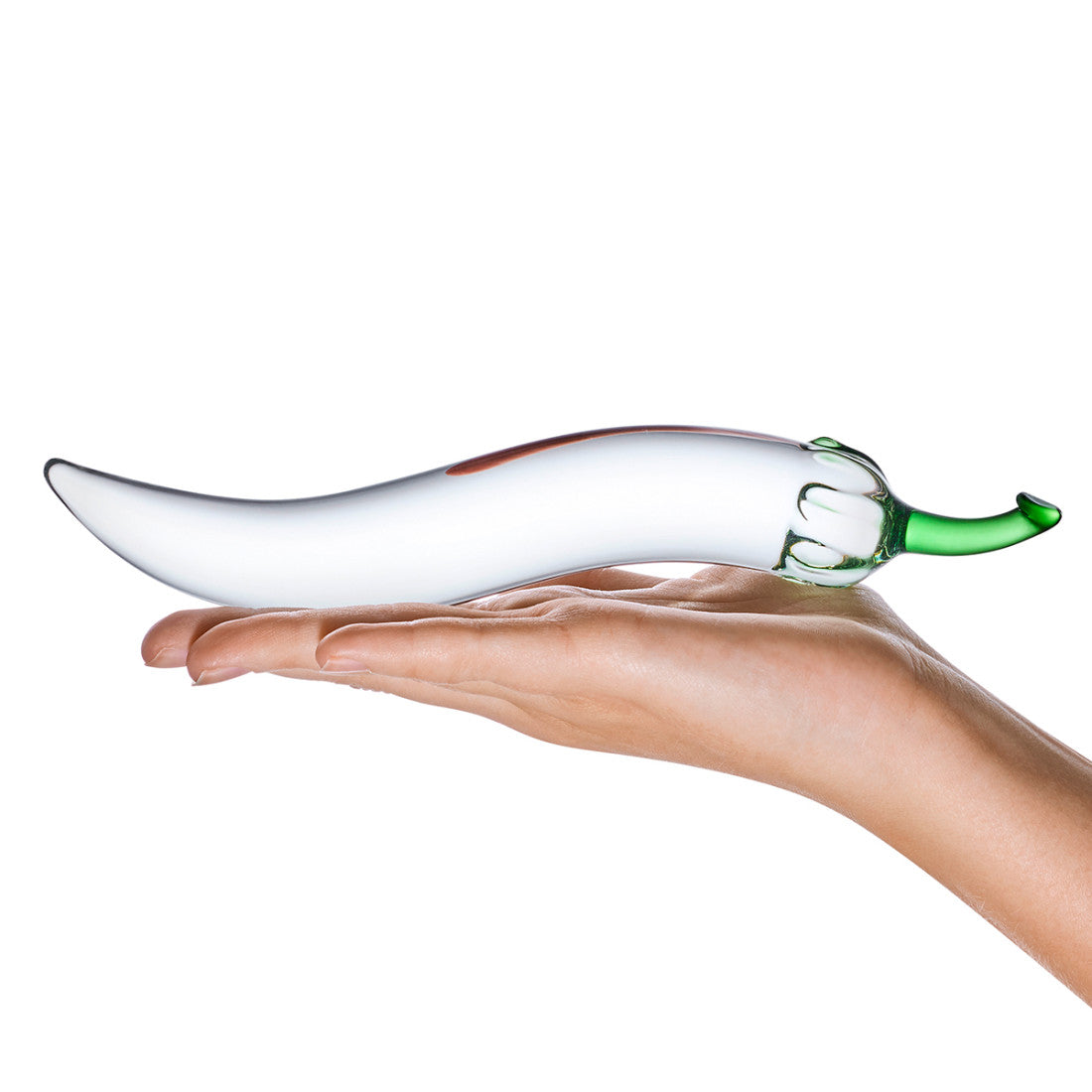 GLAS Chili Pepper Glass Dildo-