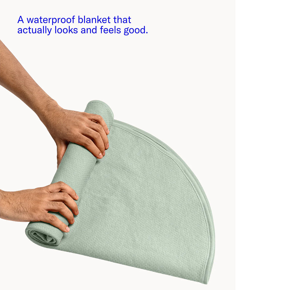 handsrollingDameThroWaterproofSexBlanketSage
