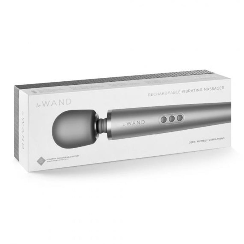 Le Wand Rechargeable Vibrating Massager-Pearl White-