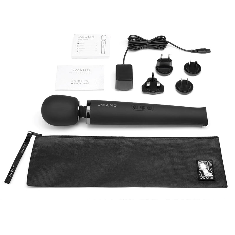 Le Wand Rechargeable Vibrating Massager-Pearl White-