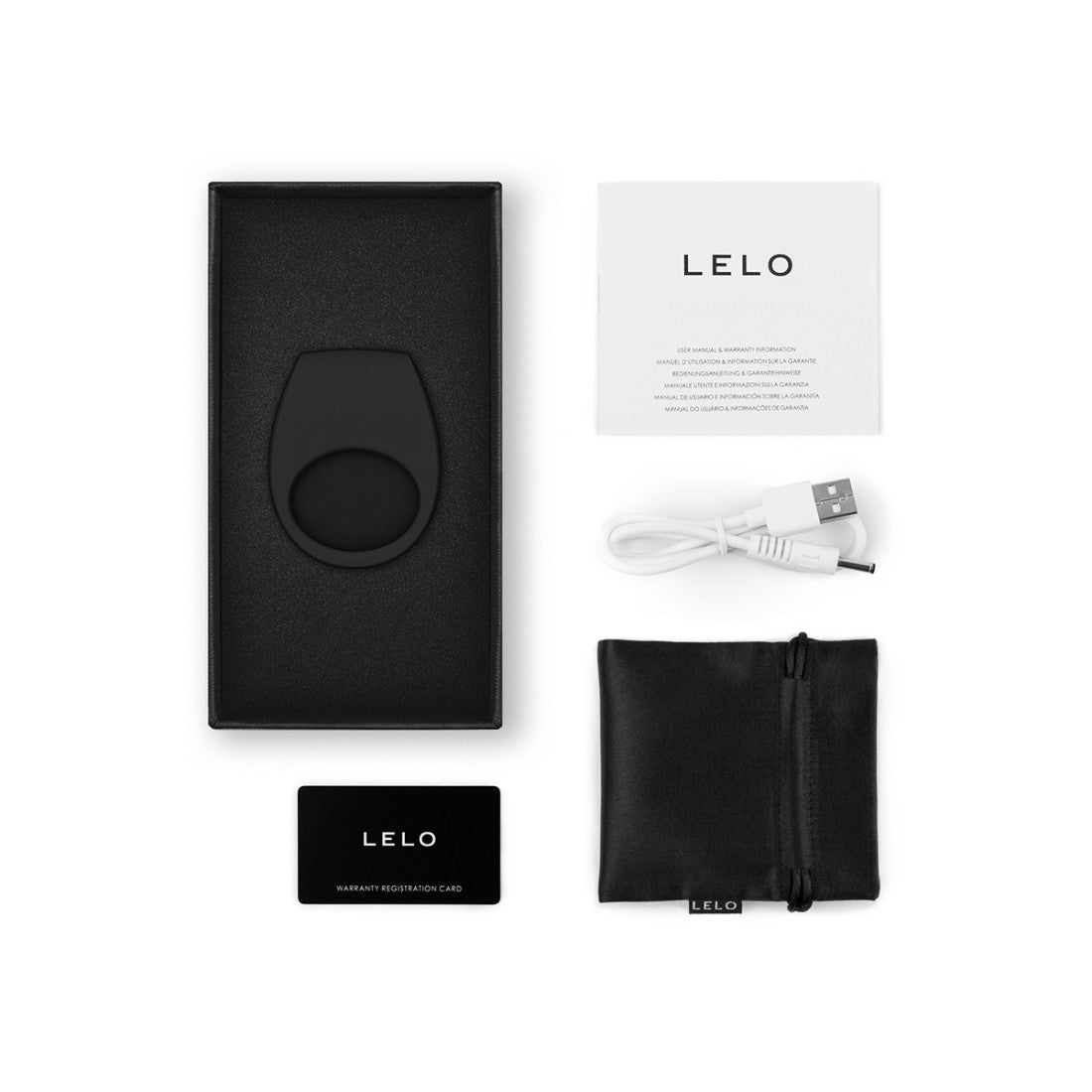 LELO Tor 3 Ring-Black-