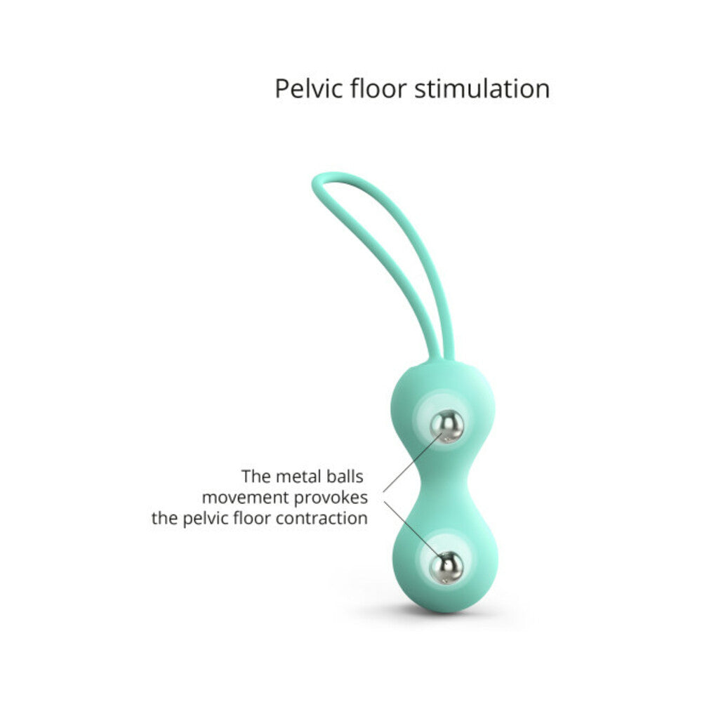 Love to Love Joia Silicone Kegel Balls-Enjoy Mint-