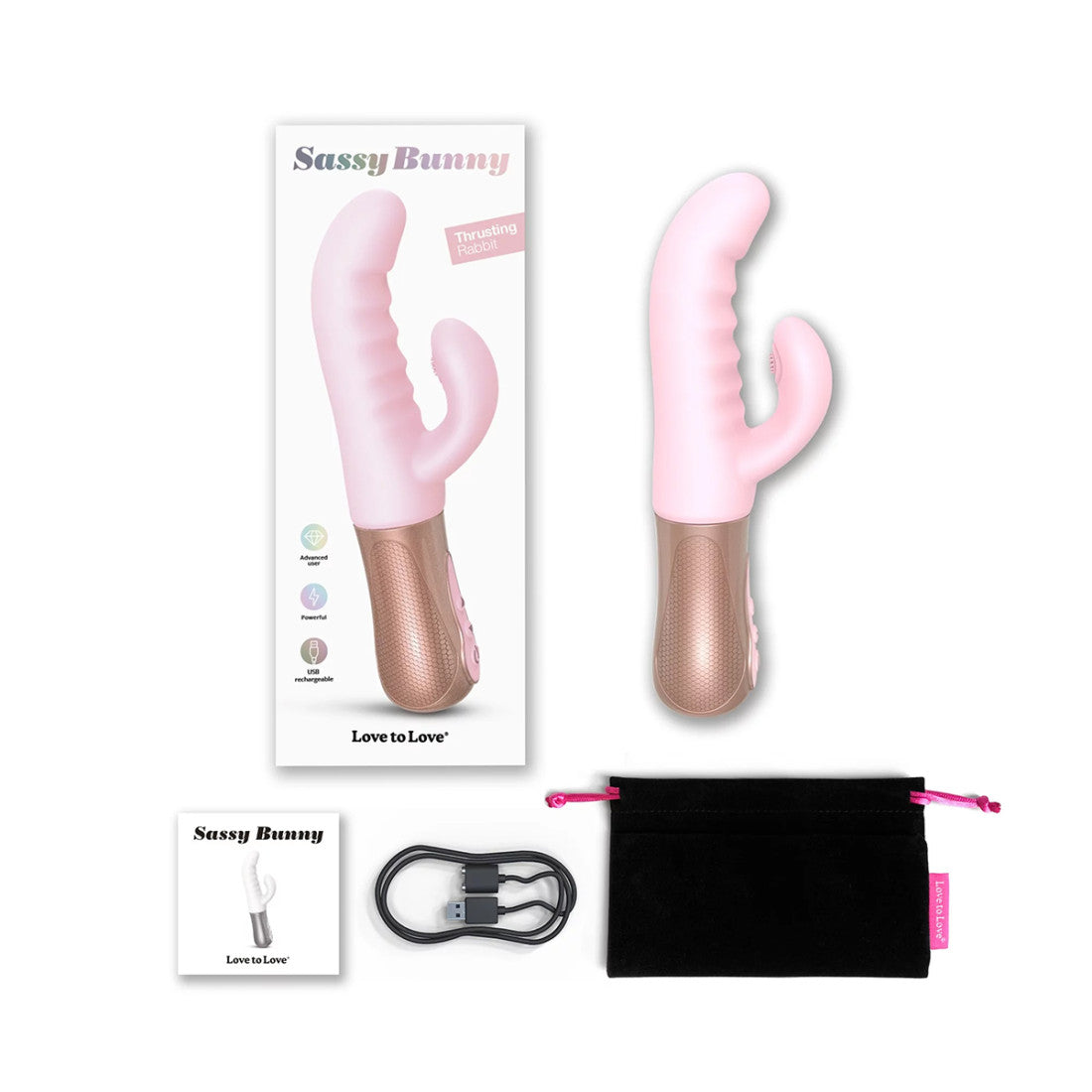 Love to Love Sassy Bunny Vibrator-