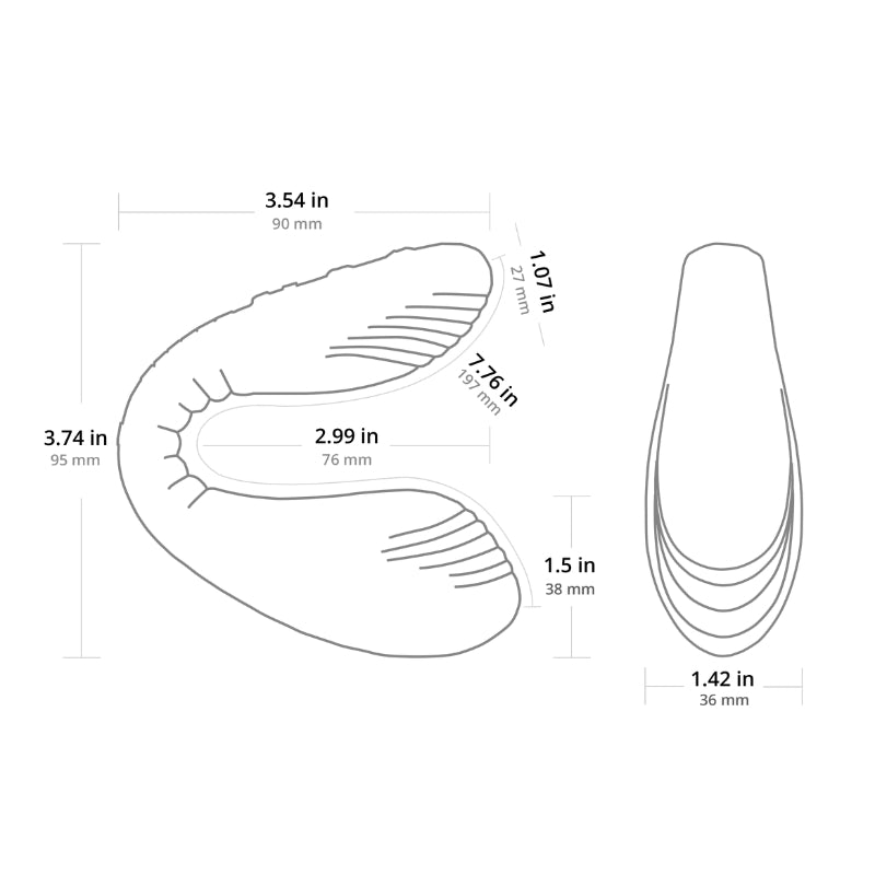 Lovense Dolce Dual Massager-