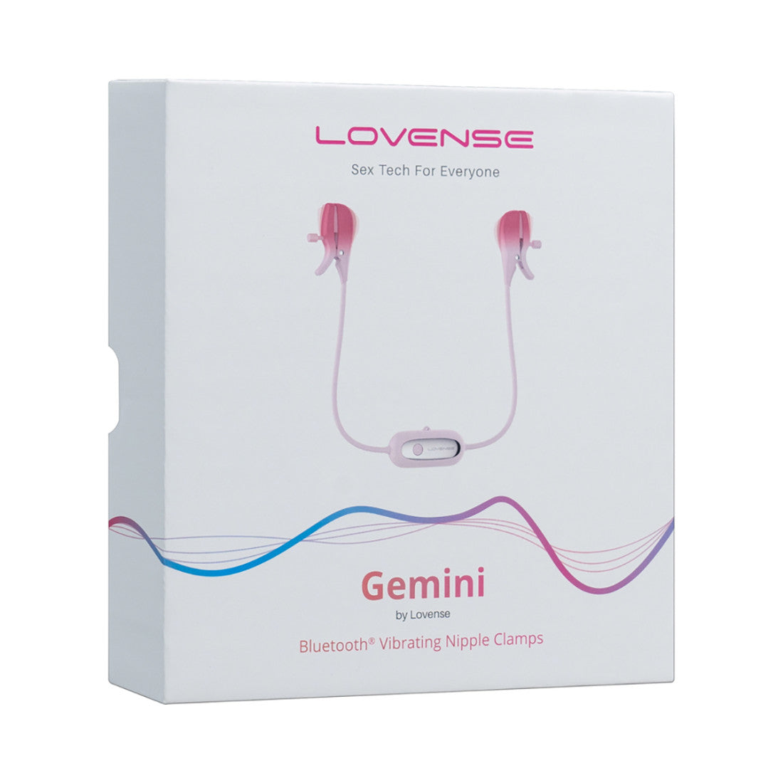 Lovense Gemini Vibrating Nipple Clamps-