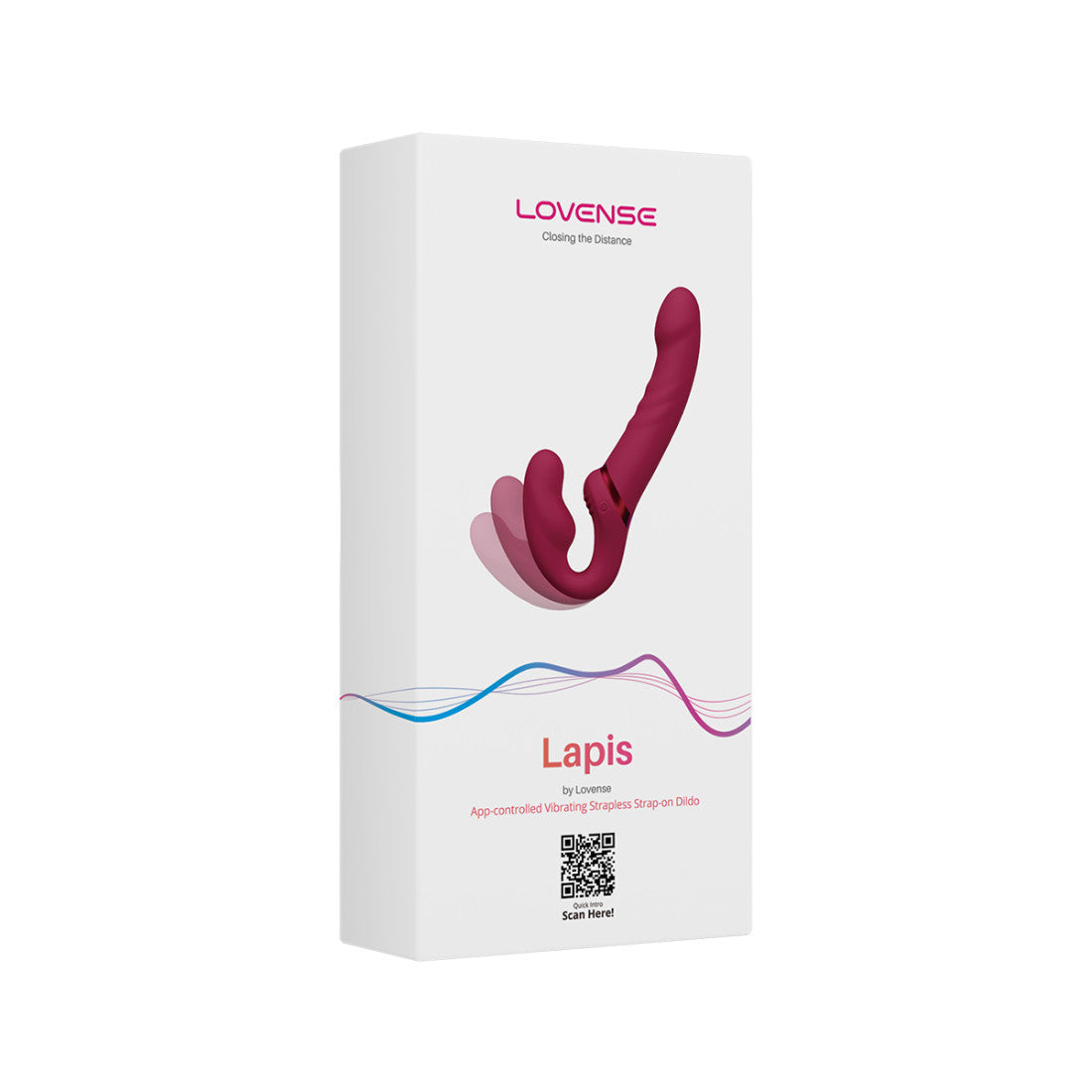 Lovense Lapis Vibrating Strapless Strap-On-Exclusives-