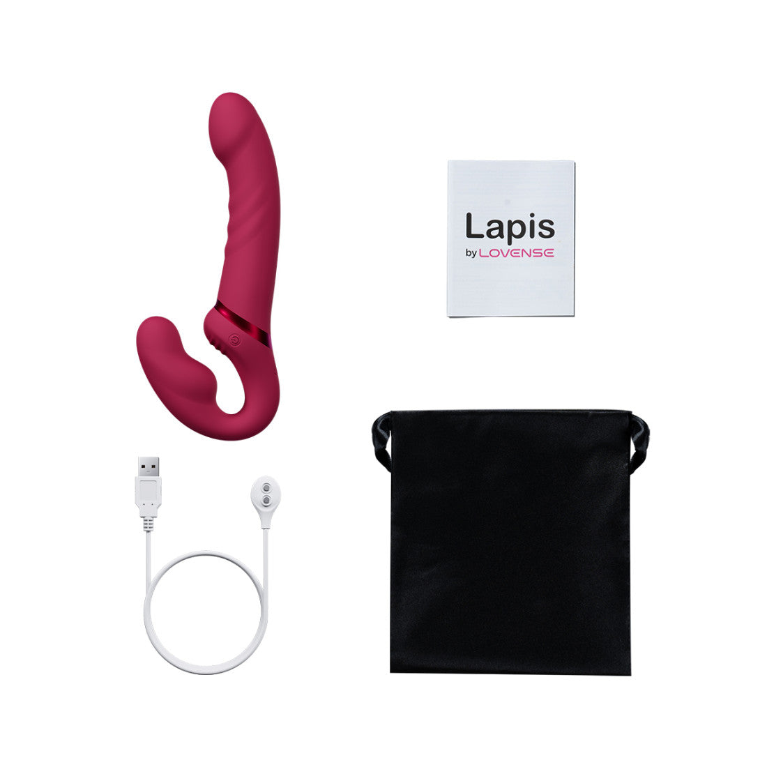 Lovense Lapis Vibrating Strapless Strap-On-Exclusives-