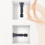 MAN WAND Holden Universal Wand Holder-Black Plum-