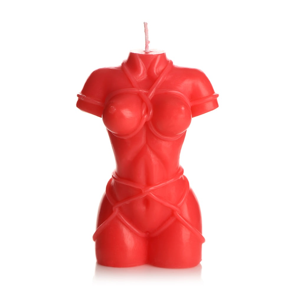 Master Series Bound Goddess Drip Candle-Black-