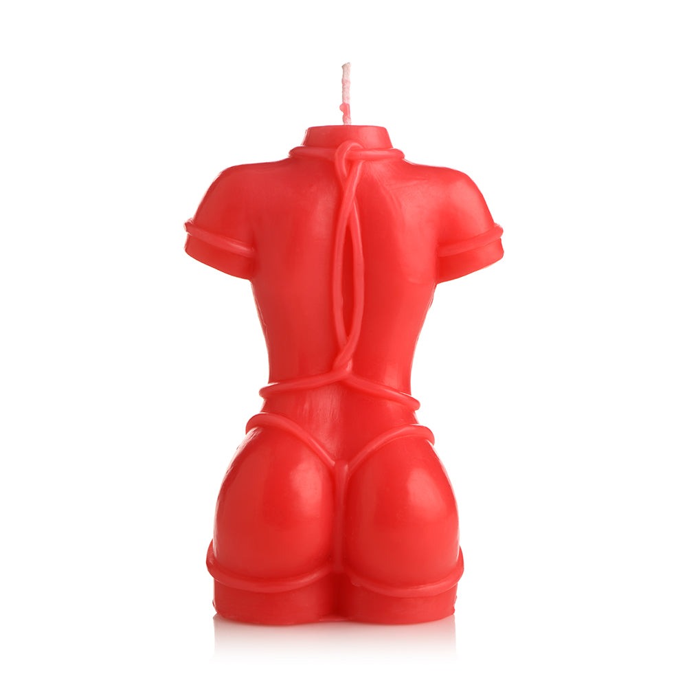 Master Series Bound Goddess Drip Candle-Black-