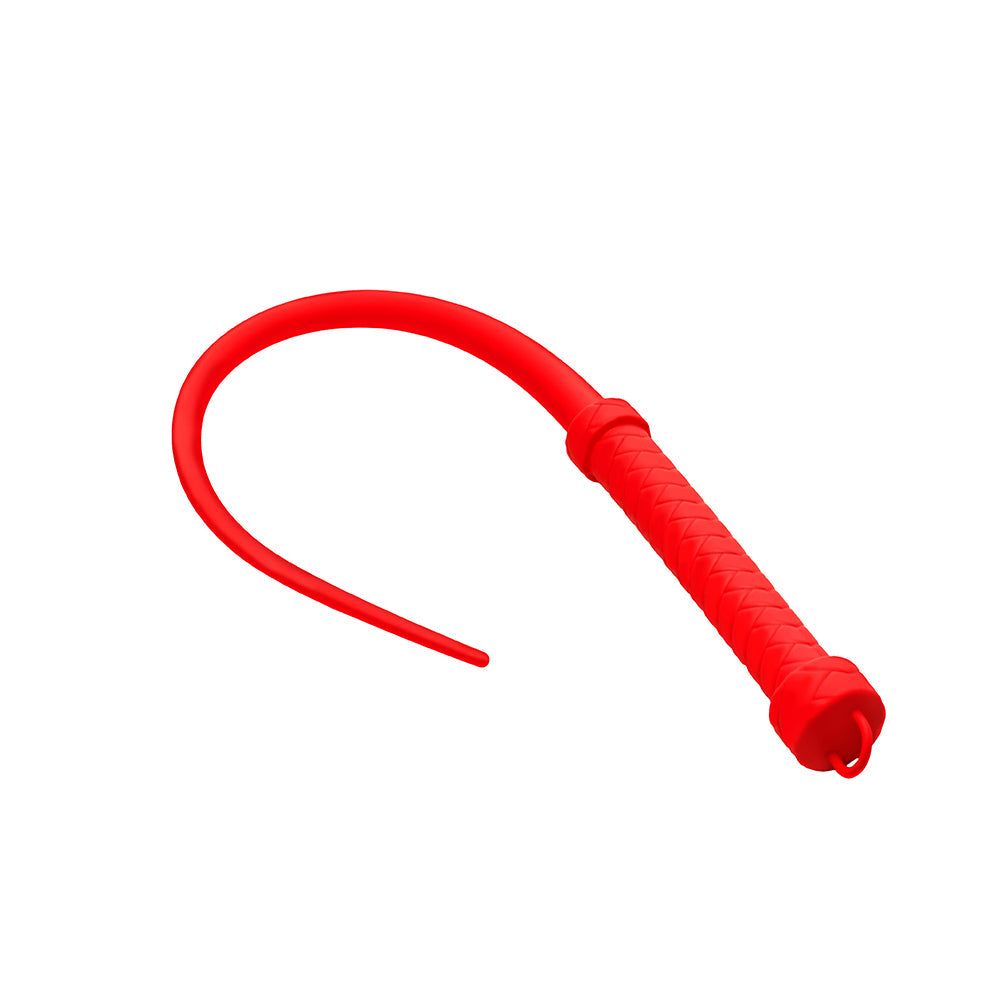 Master Series Viper Tail Silicone Whip-Red-