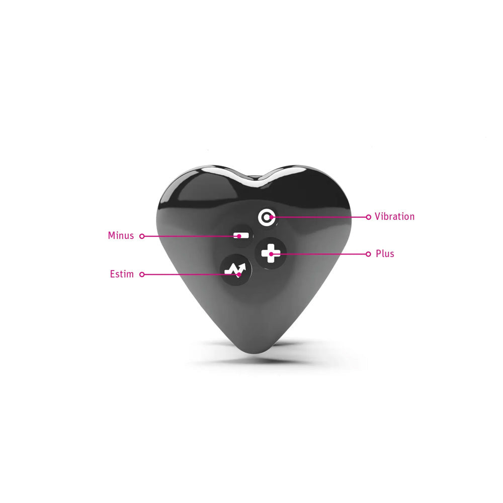 Mystim Heart's Desire eStim Lay On Vibrator-