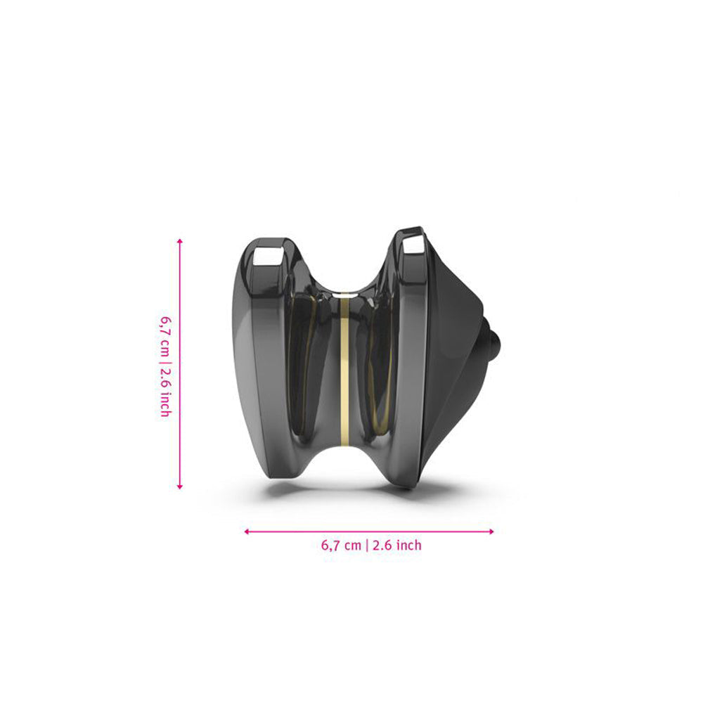 Mystim Heart's Desire eStim Lay On Vibrator-