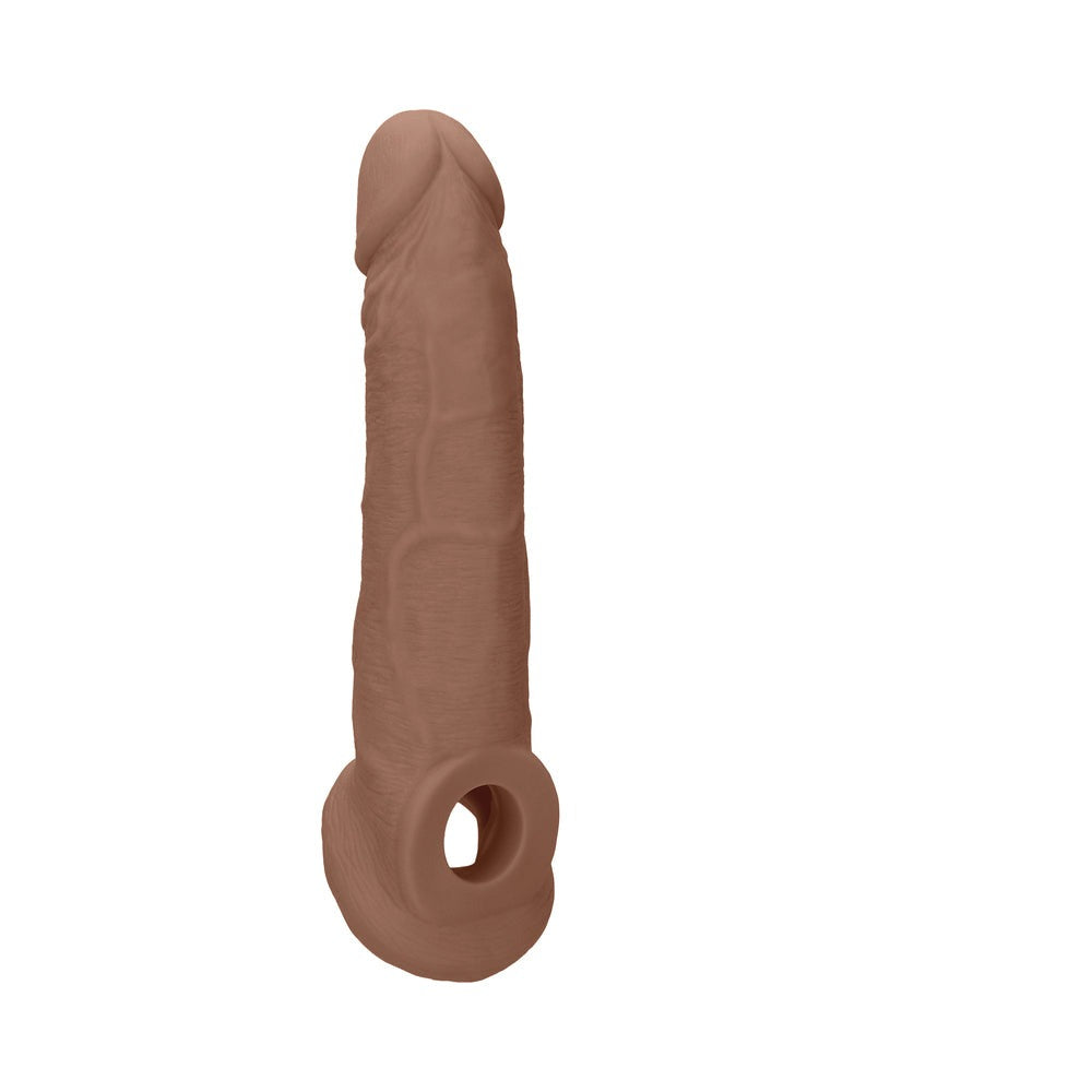 RealRock 9 Inches Penis Extender-Tan-