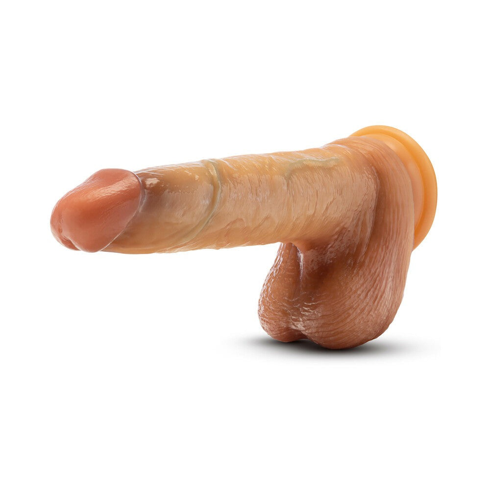 Renaissance DaVinci Sliding Foreskin Dildo with Squeezable Balls 8 in-