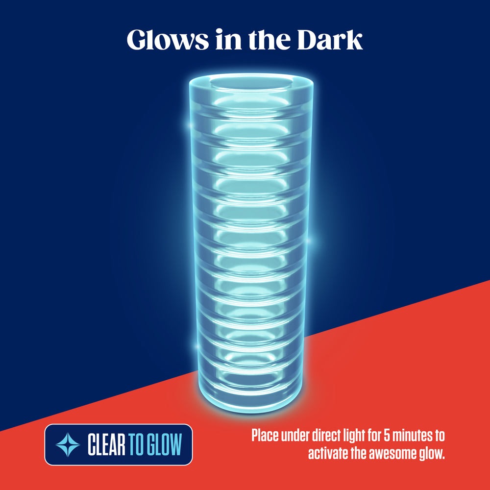 RIZE! Ribz Glow in the Dark Self-Lubricating Stroker-