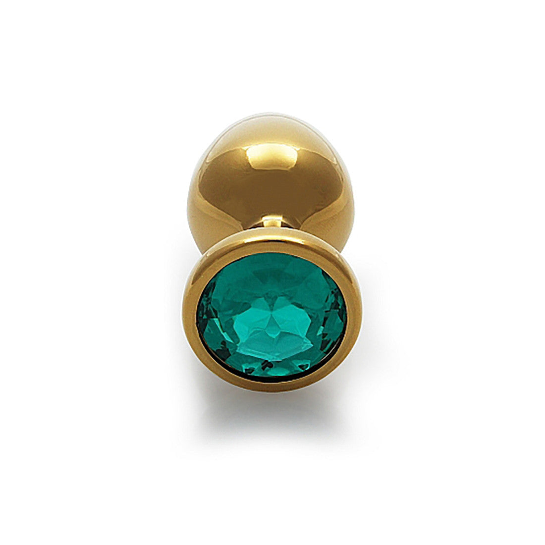 Shots Ouch Round Gem Butt Plug Large-Diamond-