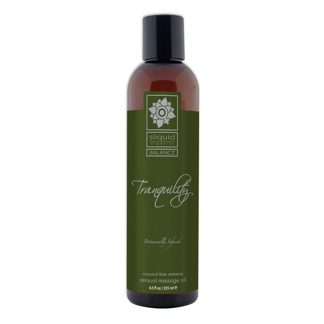 Sliquid Organics Massage Oil Tranquility-8.5 oz-