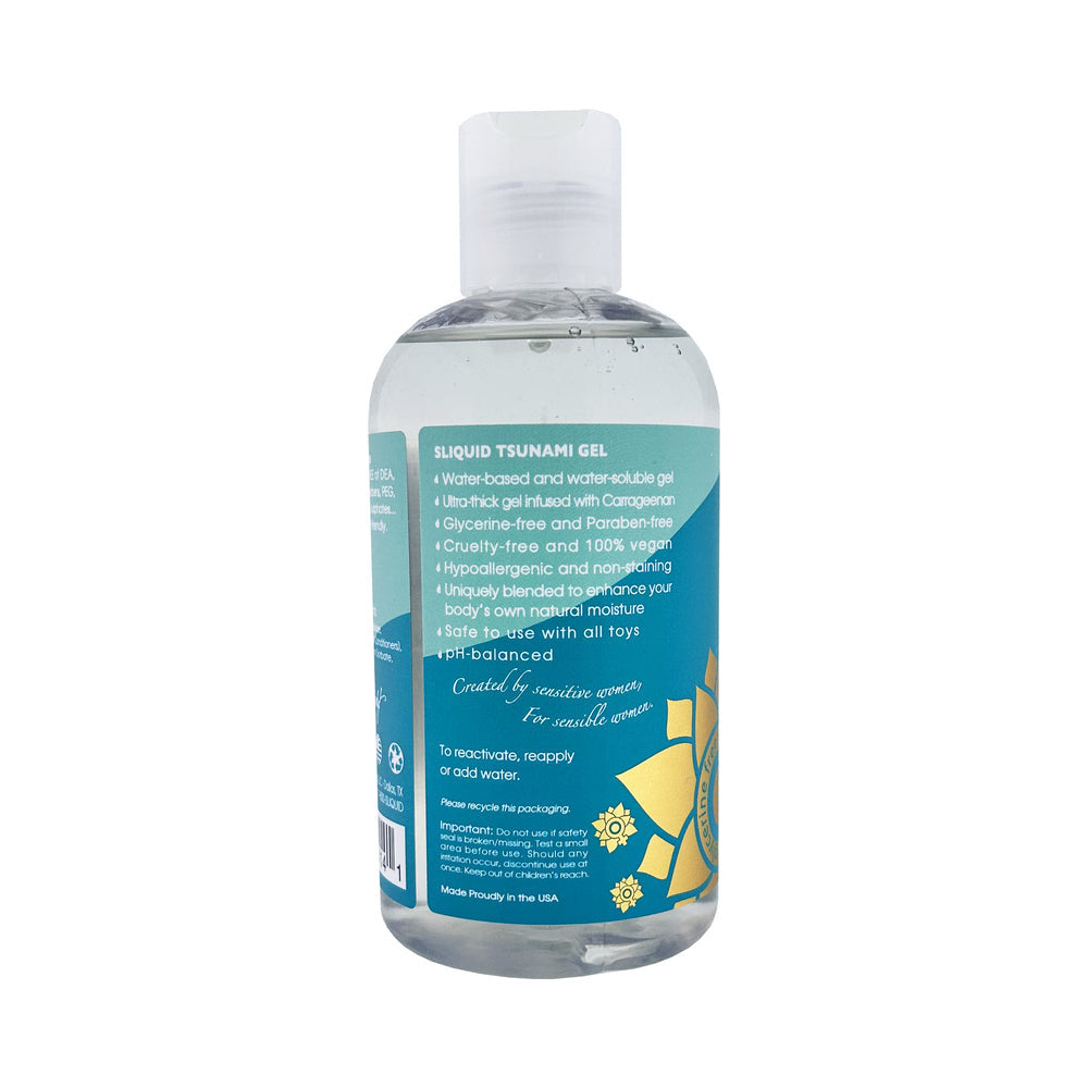 Sliquid Tsunami Water-Based Gel Lubricant 8 oz.-