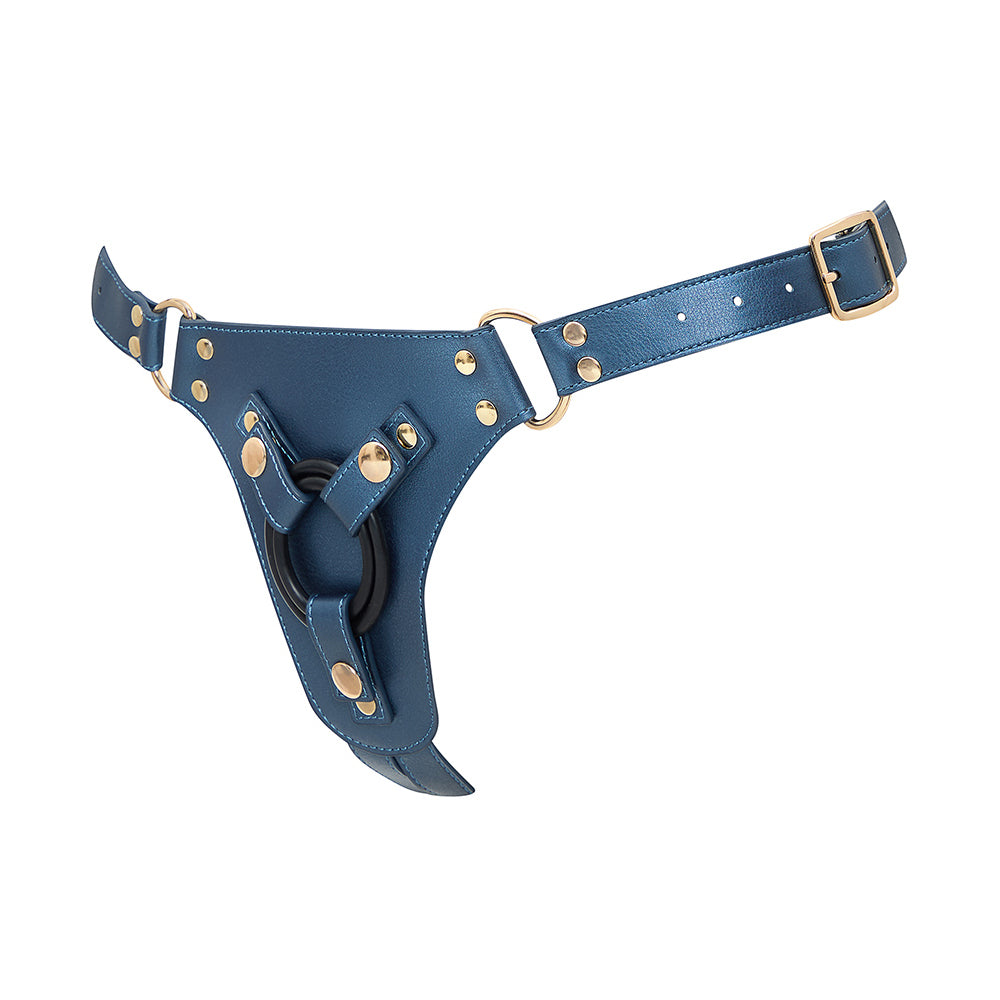 Strap-On-Me Leatherette Harness-Aubergine-