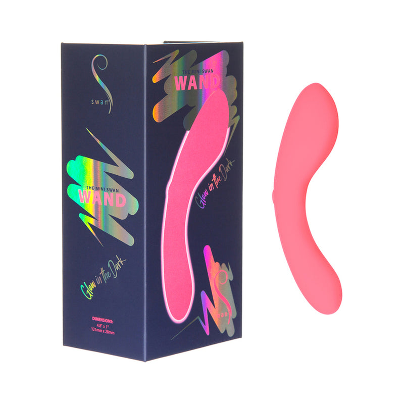 Swan The Mini Swan Wand Glow-in-the-Dark-Pink-