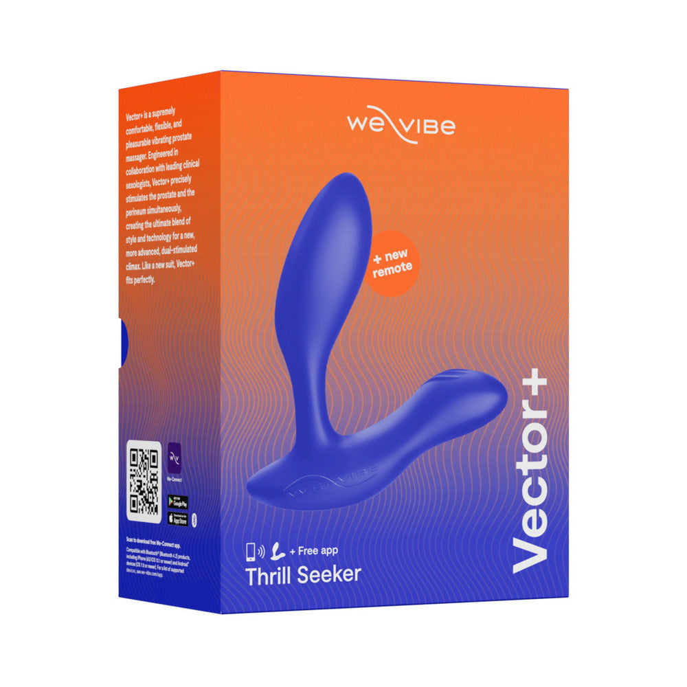 We-Vibe Vector +-Intimacy Devices-Royal Blue-
