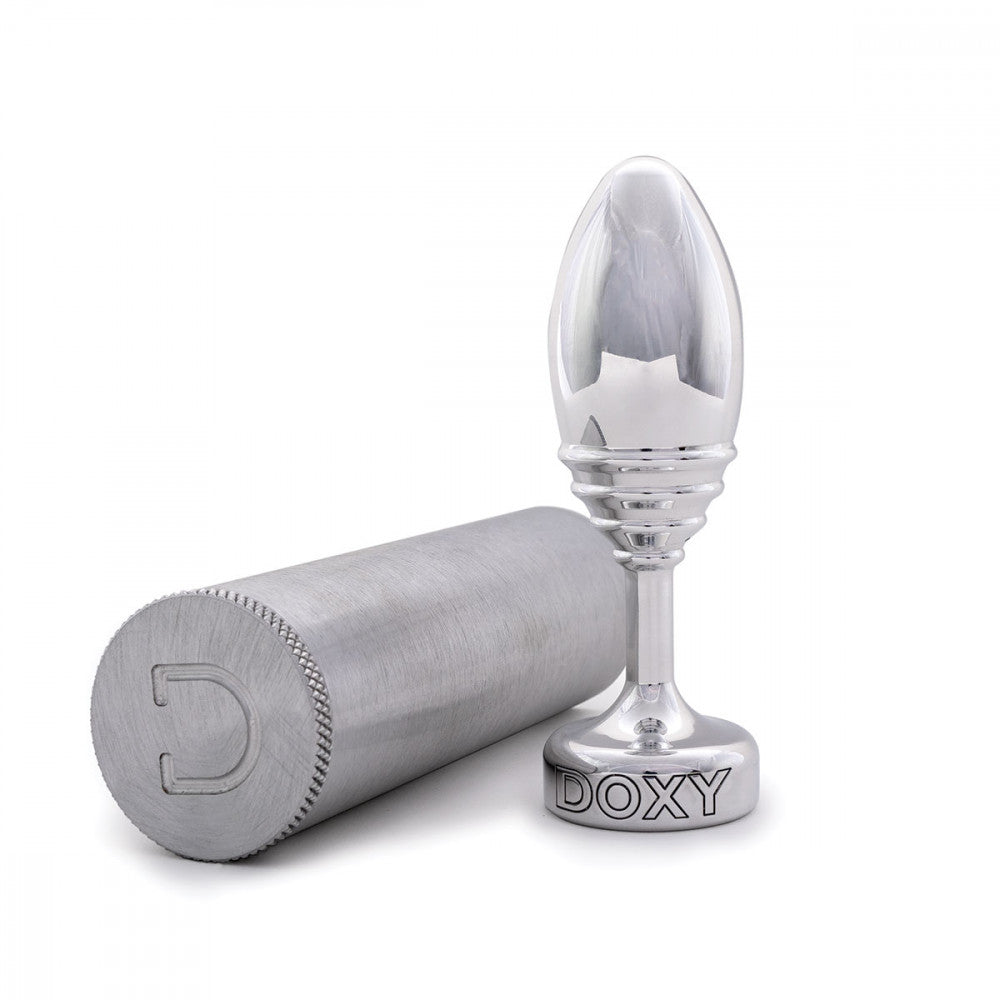 Doxy Ribbed Plug and storage case