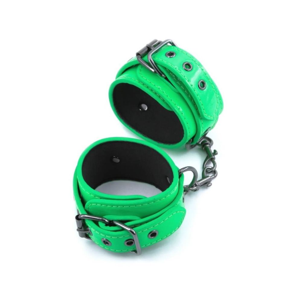 Green Electra Ankle Cuffs