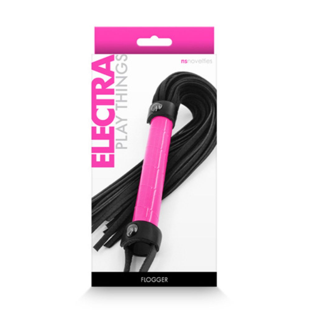 Packaging for the pink Electra Flogger 