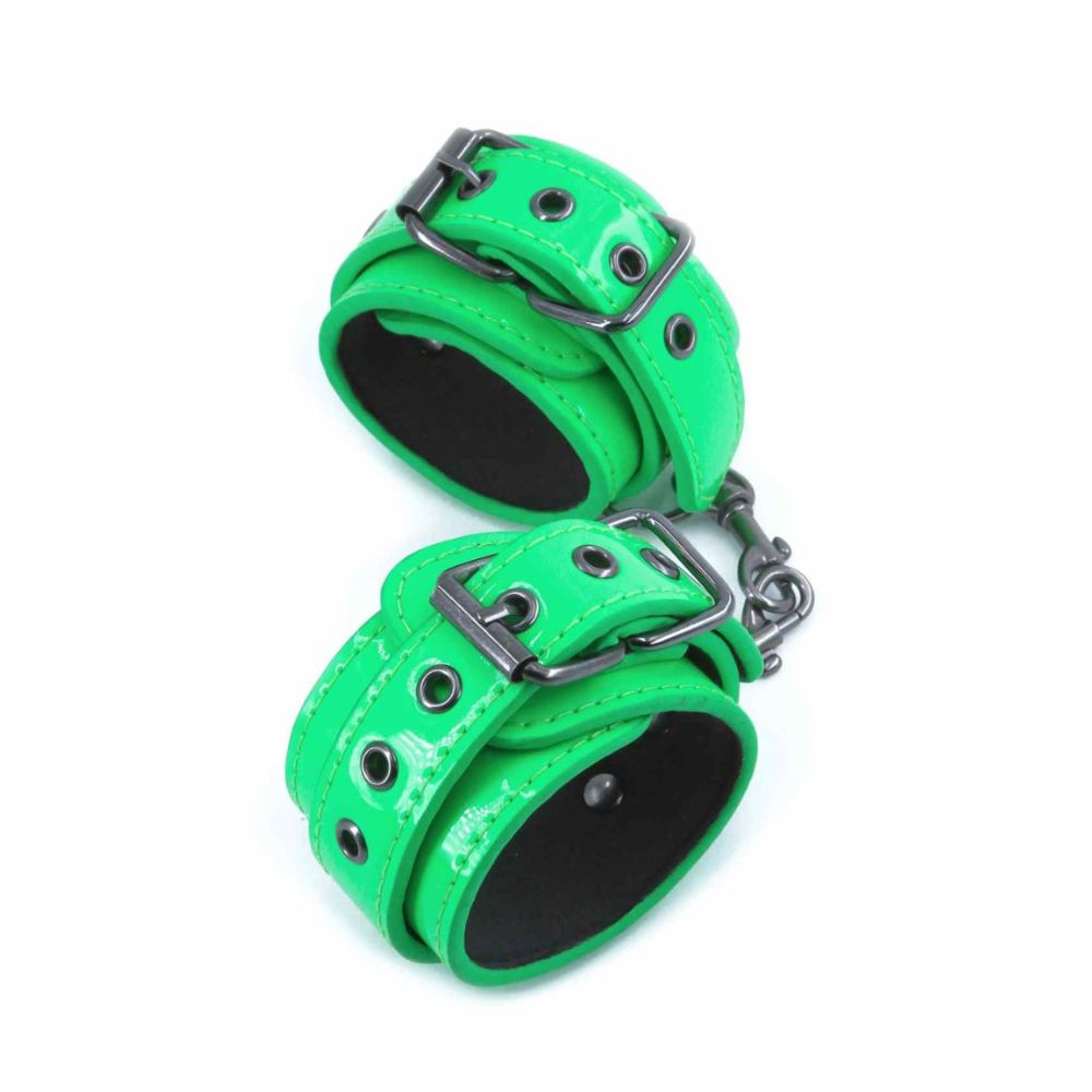 Green Electra Wrist Cuffs