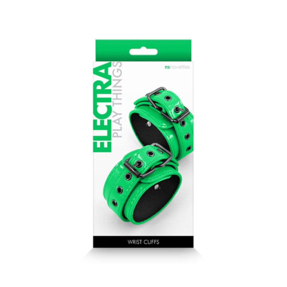 Green Electra Wrist Cuffs packaging