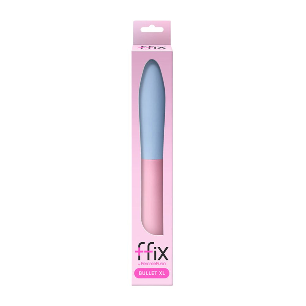 Femme Funn FFIX Bullet XL inside the packaging it comes in