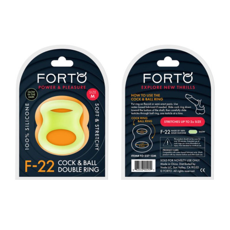 The packaging that the Glo Forto F-22 comes in