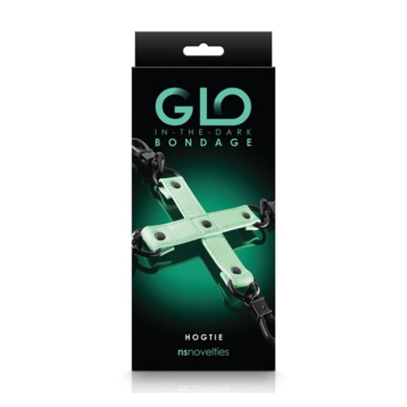 The box that the GLO Bondage Hog Tie Green comes in.