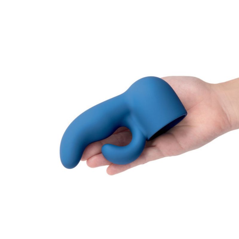 Le Wand Petite Dual Weighted Attachment held in hand 