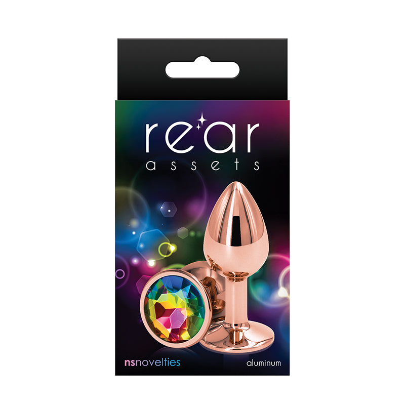 Rear Assets Rose Gold Medium Rainbow plug box