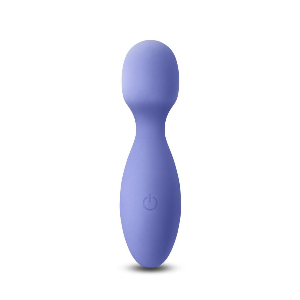 Revel Noma Mini Wand in the color purple, standing upright
