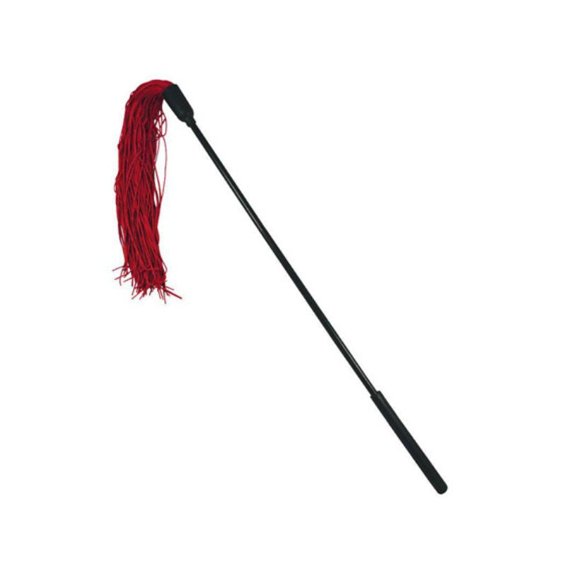 S&M Rubber Tickler with red strands
