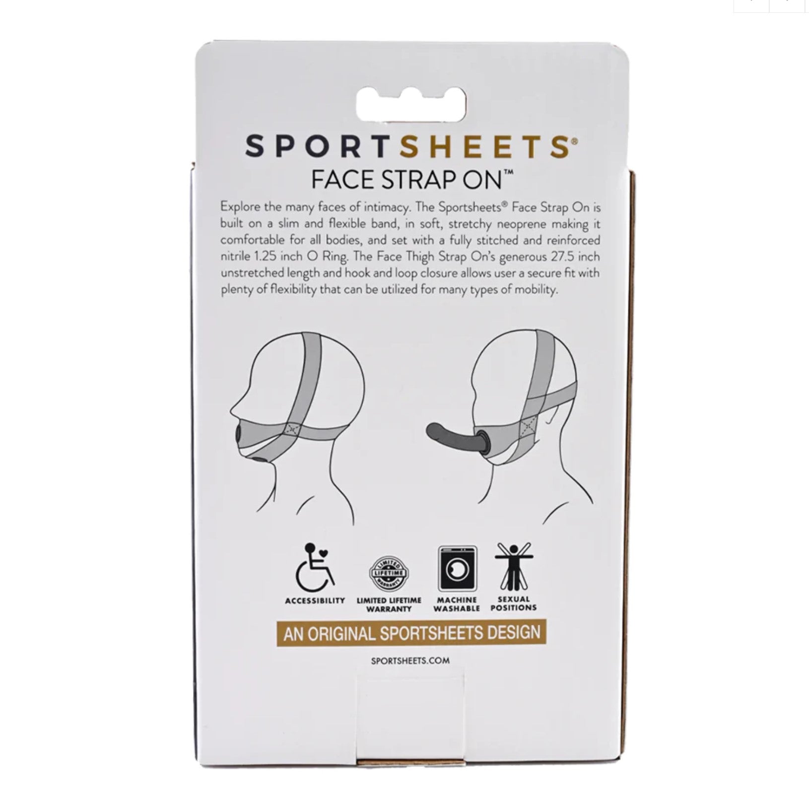 Face Strap On Sportsheets