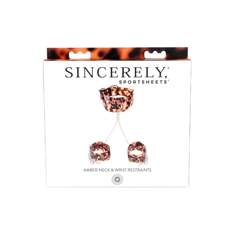 Amber Adjustable Neck and Wrist Restraints-