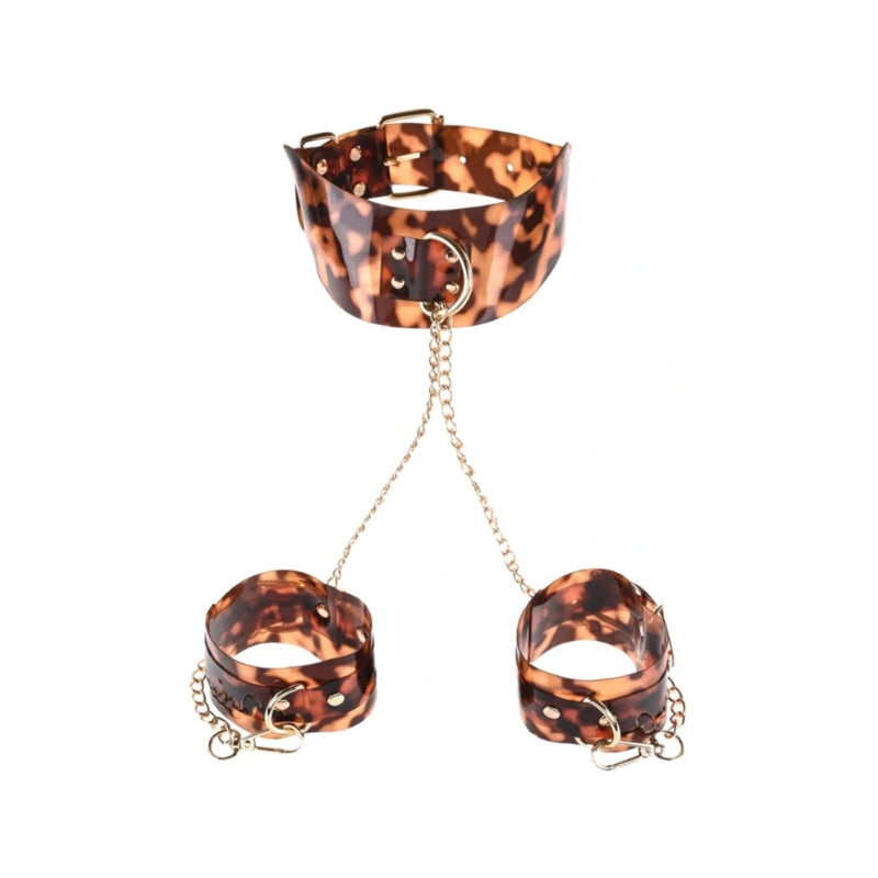 Amber Adjustable Neck and Wrist Restraints-
