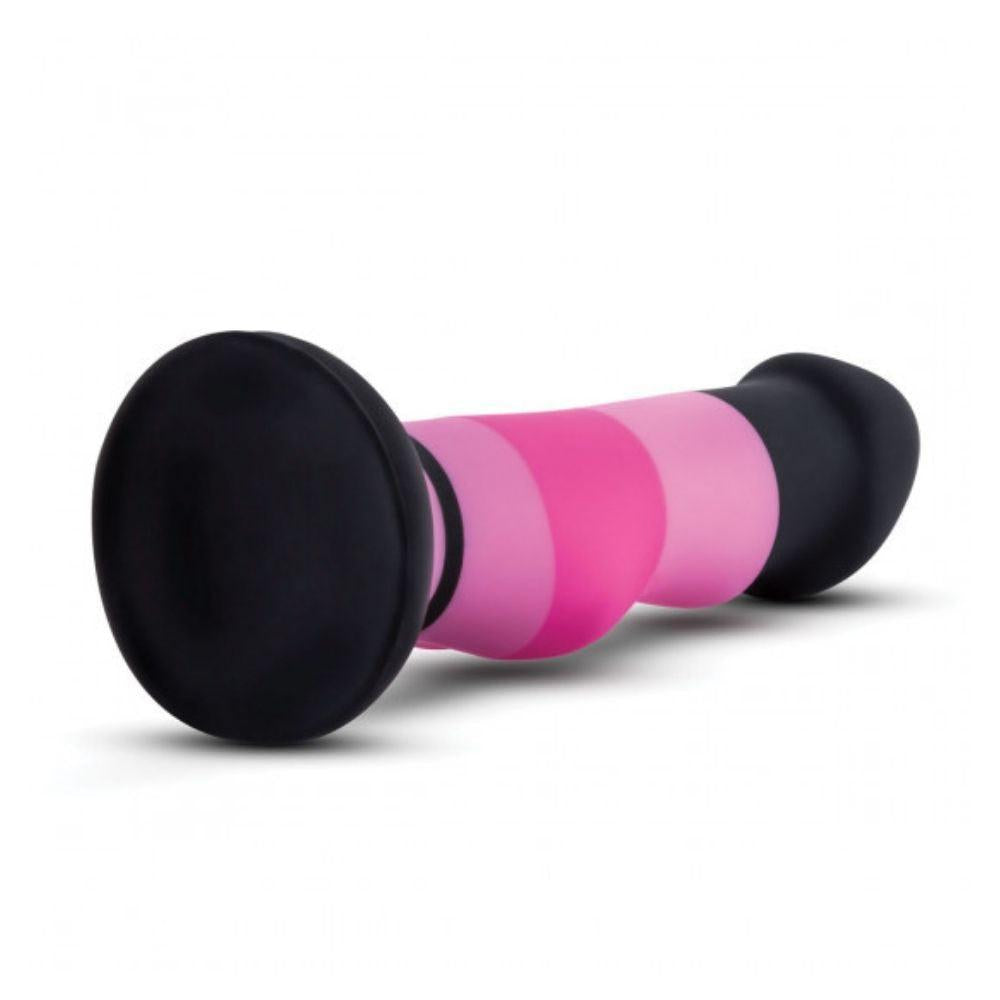 Avant D4 Sexy in Pink laying flat with the suction cup base at the forefront