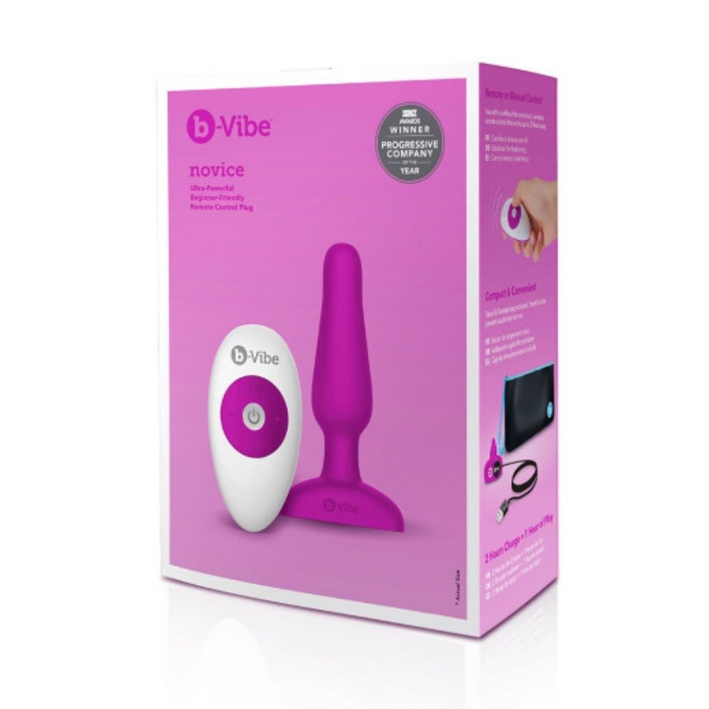 B-Vibe Novice Plug box